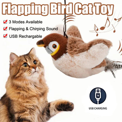 Interactive Bird Cat Toy