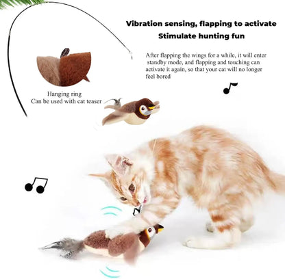 Interactive Bird Cat Toy