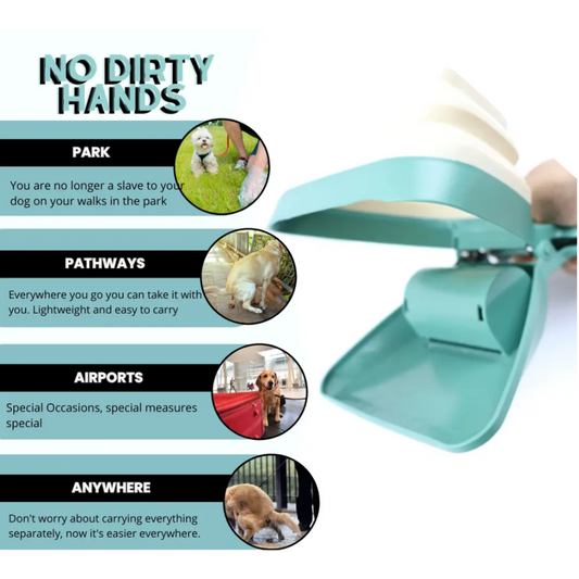 Portable Foldable Pet Waste Scooper