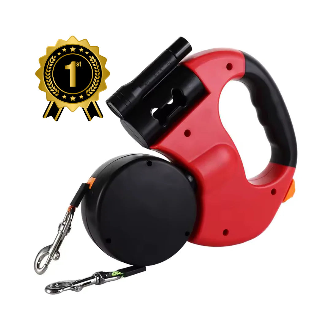 Dual Retractable Dog Leash