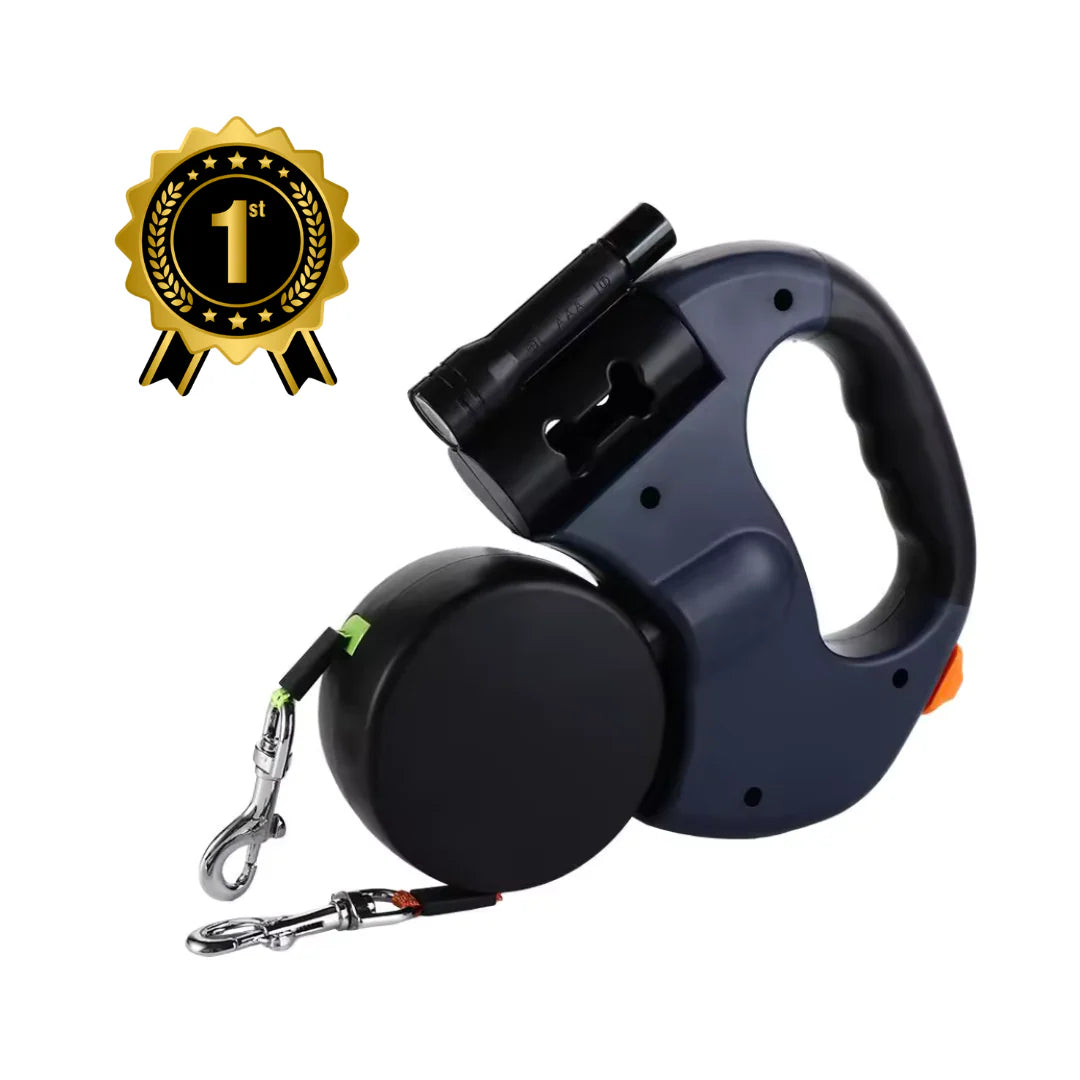 Dual Retractable Dog Leash